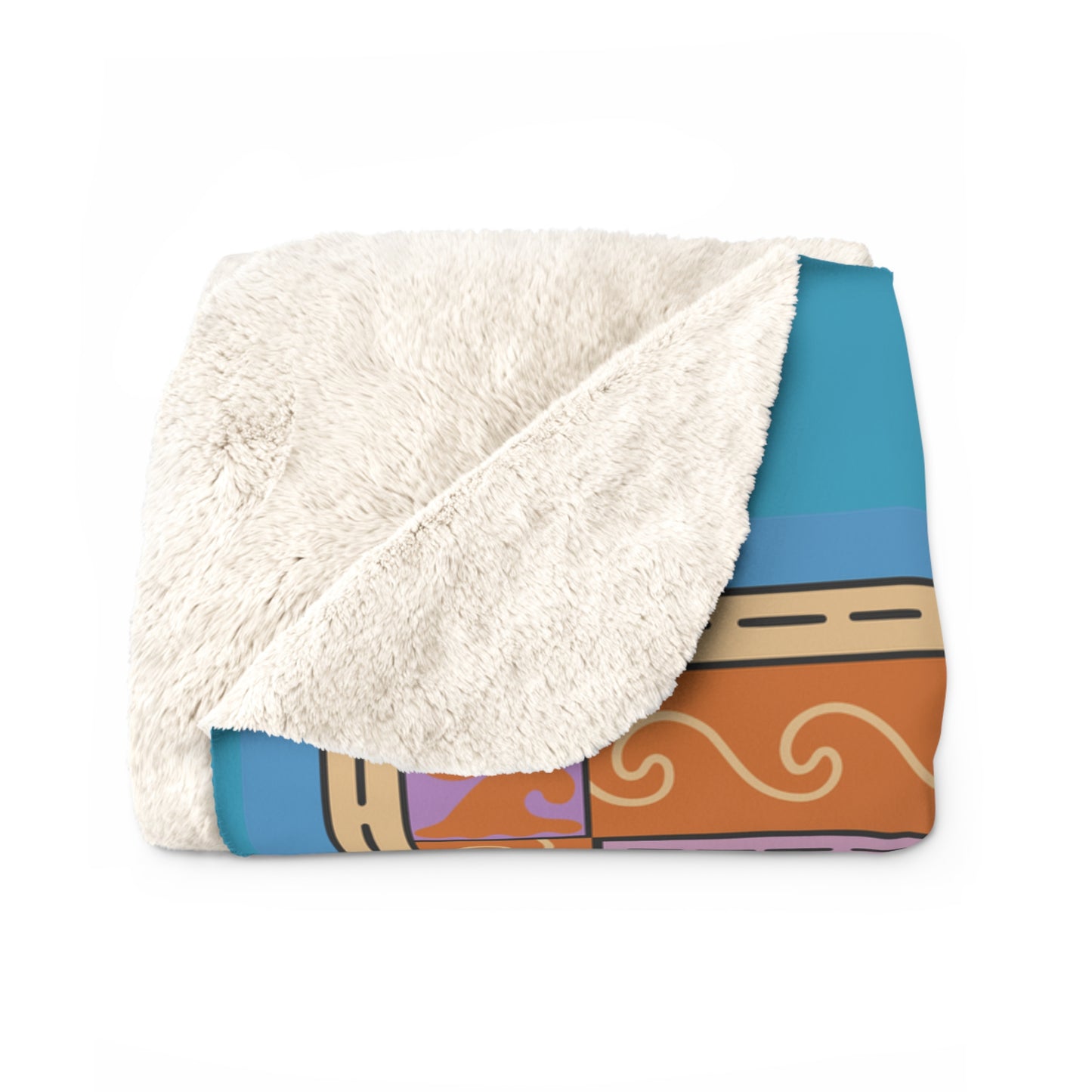 Surf Girls Sherpa Fleece Blanket