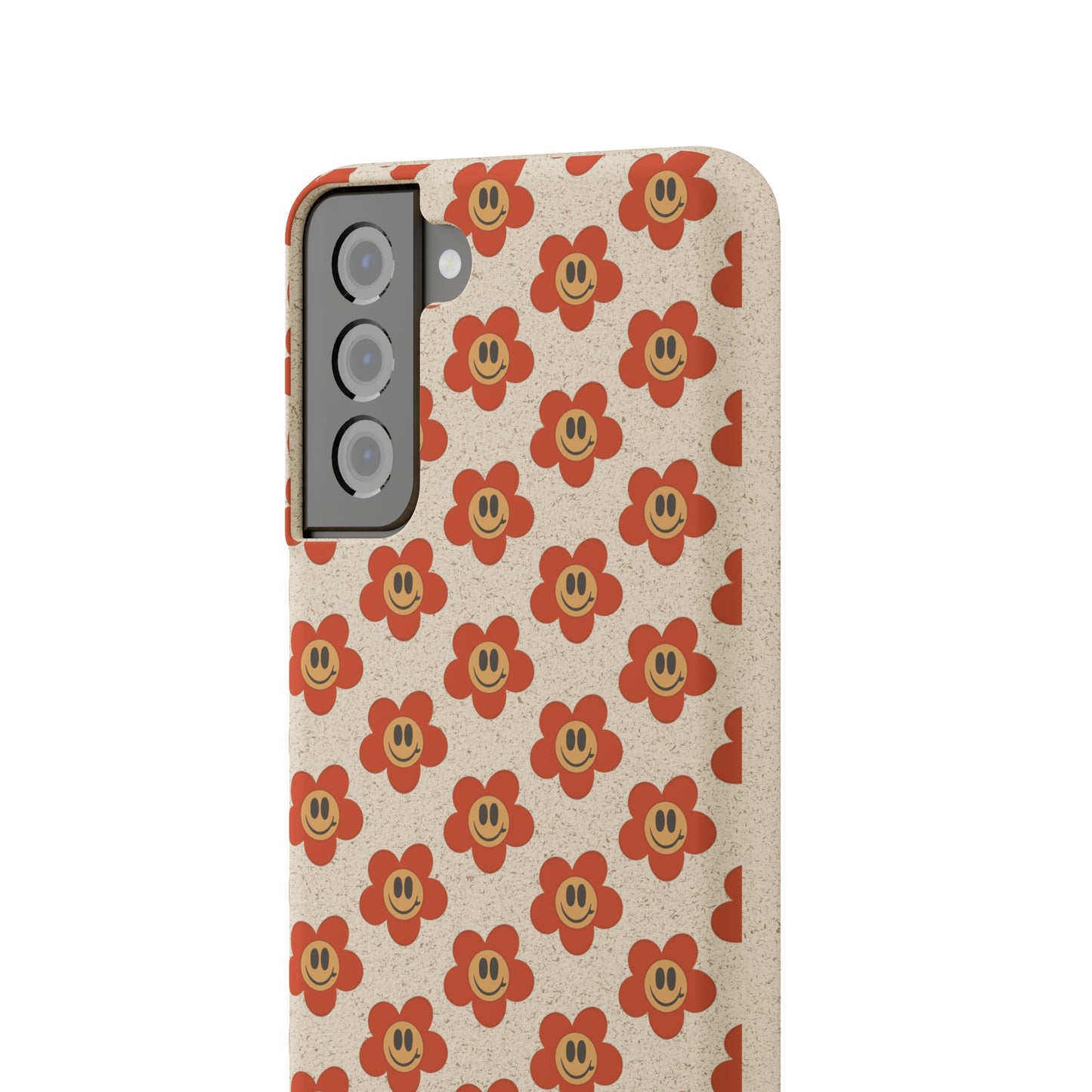 Flower Smiley Bio Phone Case