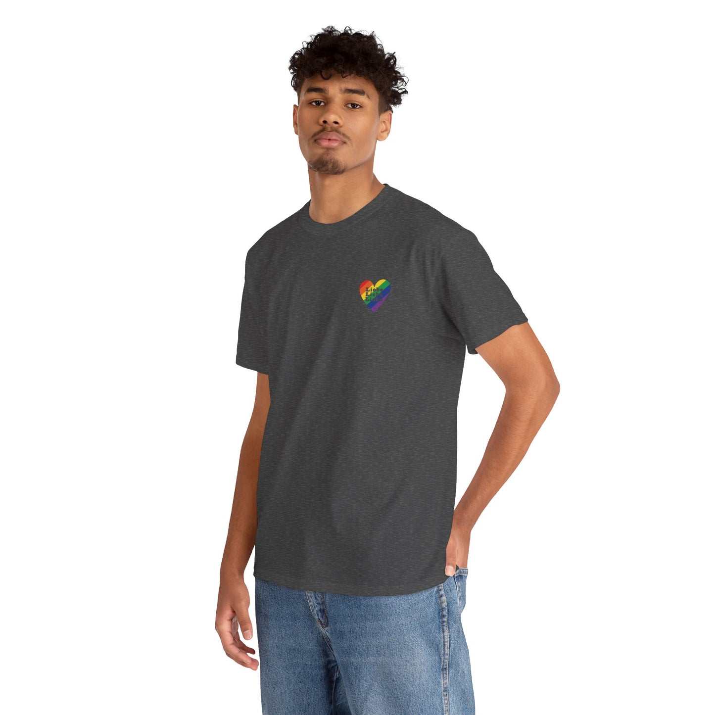 SPECIAL EDITION | PRIDE Rainbow Heart LIEBE Shirt