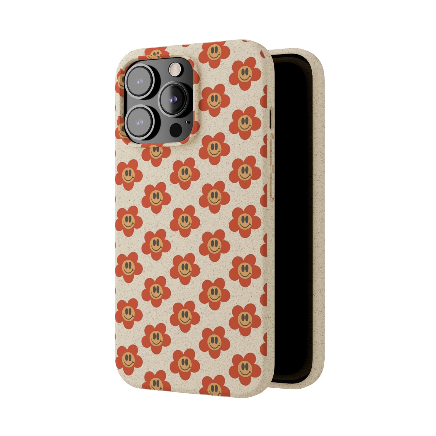 Flower Smiley Bio Phone Case