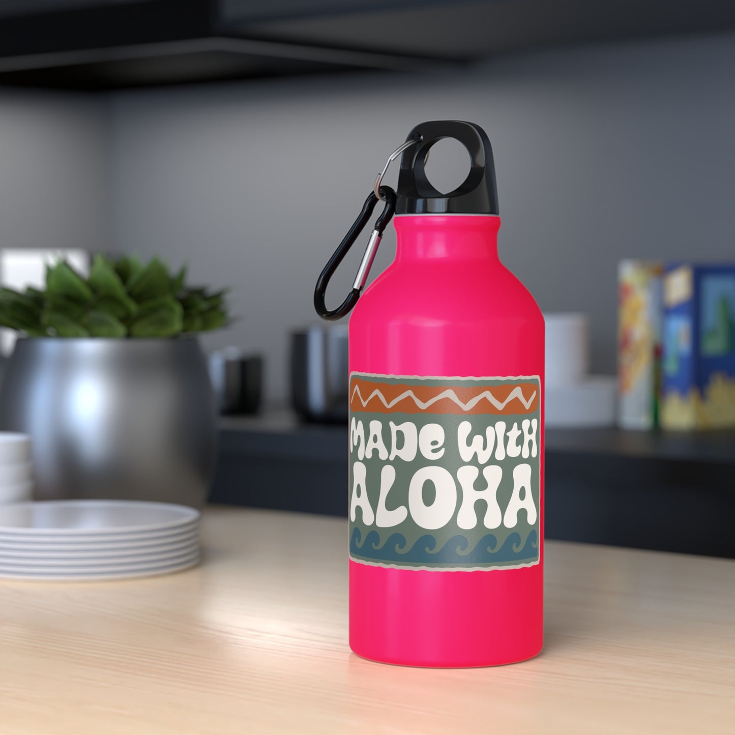 Aloha Reusable Metal Aluminium Bottle