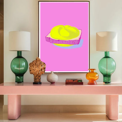 SPECIAL EDITION | Leberkassemmel Pop Art Poster