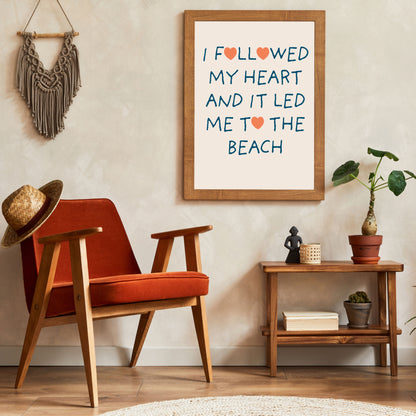 12 | Followed my Heart Beach Vintage Digital Download