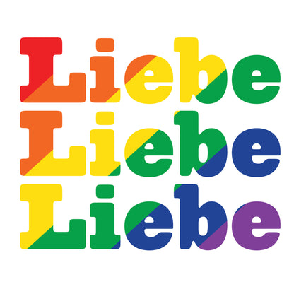 SPECIAL EDITION | PRIDE TRIPLE LIEBE Rainbow Shirt